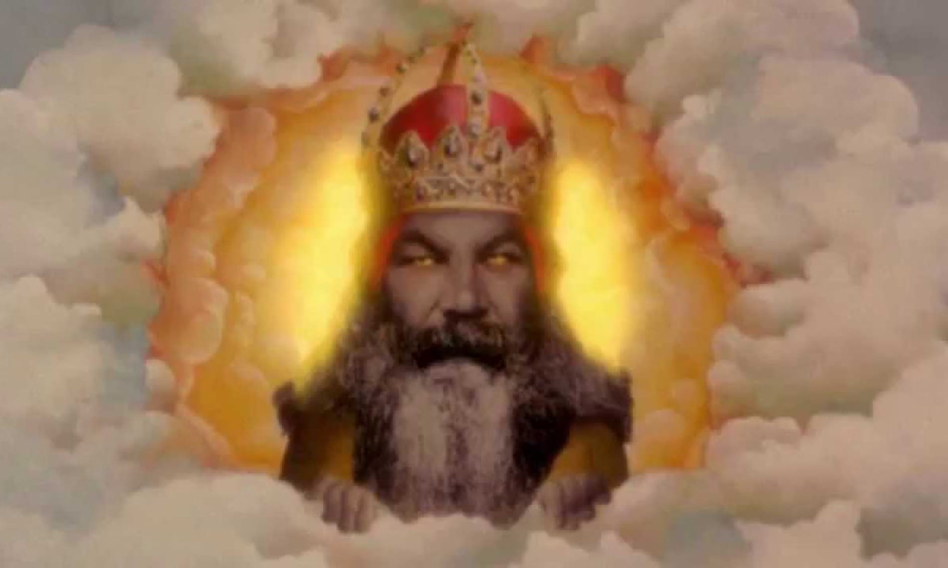 God addresses King Arthur in Monty Python and the Holy Grail